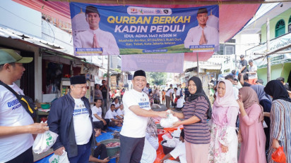 Kadin Indonesia Tebar Berkah Iduladha 1447 H, Salurkan Belasan Hewan Kurban dengan Semangat Gotong Royong