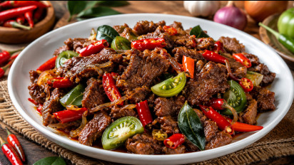 Resep Olahan Daging Kurban: Oseng Daging Cabe Pedas Gurih, Bikin Nasi Cepat Habis
