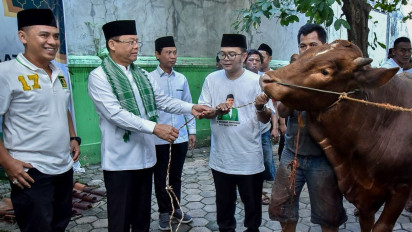Idul Adha 1447 H: PPP Salurkan Lebih dari 100 Hewan Kurban Serentak di Seluruh Indonesia