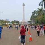 Ribuan Pengunjung Padati Monas Pada Hari Kedua Libur Idul Adha 2026
