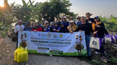 Iduladha 1447 H, IKA Unair Sidoarjo Berdampak, Tebar Kurban dan Sembako di Dua Lokasi Berbeda