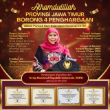 Jawa Timur Borong Empat Penghargaan di Hari Kearsipan Nasional Ke-55, Gubernur Khofifah: Arsip Fondasi Transformasi Digital