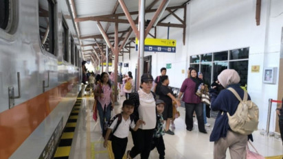 Penumpang Kereta Api di Sumut Tembus 15 Ribu pada Libur Lebaran Idul Adha