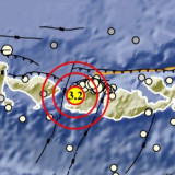 Gempa M 4,5 Guncang Kota Kendari Jumat Malam