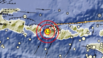 Gempa M 4,5 Guncang Kota Kendari Jumat Malam