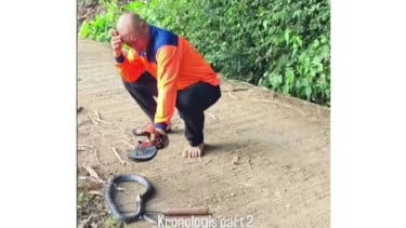 Kronologi Mata Heru 'Jejak Si Gundul' Terkena Semburan Bisa Ular Kobra, Langsung Berlari Mencari Air