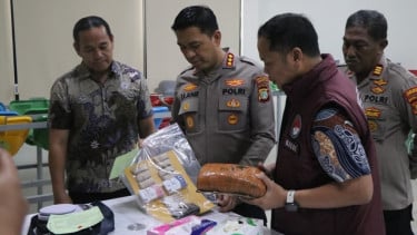 Polisi Ringkus Pengendara Motor Hendak Edarkan Ganja 1 Kilogram di Kota Tangerang, Terancam 6 Tahun Bui