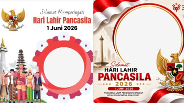7 Link Twibbon Hari Lahir Pancasila 2026 Desain Keren, Cocok Diposting di Media Sosial