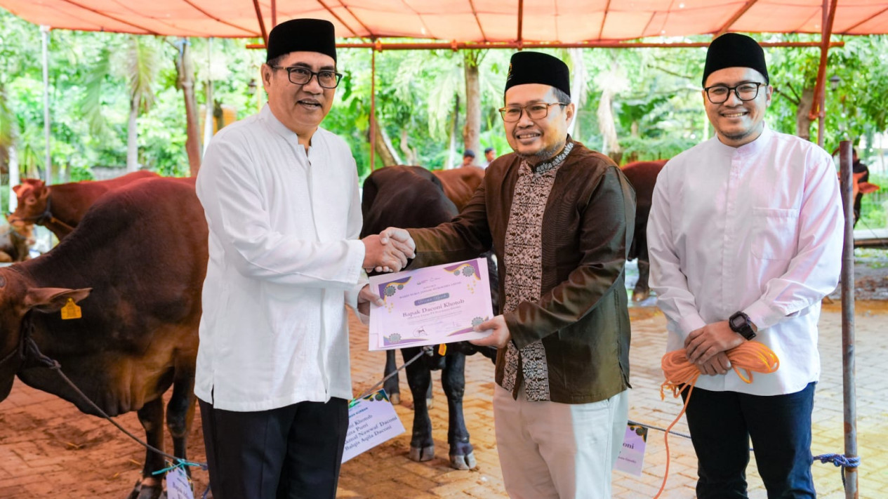 Idul Adha 1447 H, Petrokimia Gresik Salurkan 187 Hewan Kurban kepada Masyarakat
            - galeri foto
