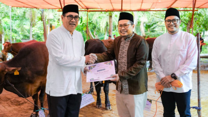Idul Adha 1447 H, Petrokimia Gresik Salurkan 187 Hewan Kurban kepada Masyarakat