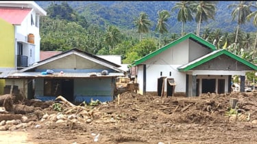 Banjir Bandang Terjang Bolmong, Ratusan Rumah di Empat Desa Tertimbun Lumpur