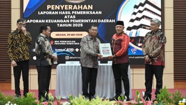 Tahun Pertama Kepemimpinan Bupati Masinton dan Wabup Mahmud, Raih Opini WTP dari BPK RI