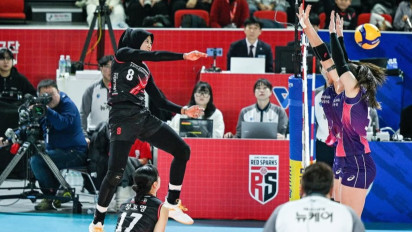 Gabung Hillstate, Megawati Hangestri Jadi Satu-satunya Pemain Asing yang Berpartner dengan 2 Setter Terbaik Korea
