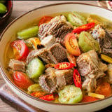 Resep Olahan Daging Kurban: Asem-Asem Daging Kuah Segar