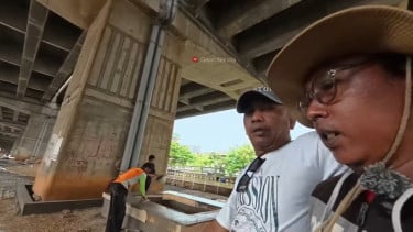 Viral! Lagi Meliput Proyek KDM di Wisata Air Kalimalang Bekasi, Konten Kreator Diduga Diintimidasi Bang Jago