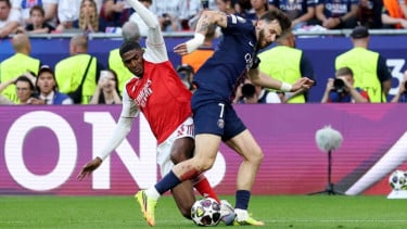 Alasan Cristhian Mosquera Tak Dapat Kartu Merah saat Arsenal Dikalahkan PSG di Final Liga Champions Terungkap