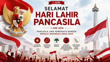 10 Link Twibbon Hari Lahir Pancasila 2026 Desain Terbaru, Menarik Dibagikan ke Media Sosial