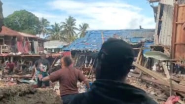 Detik-detik Mengerikan Ledakan di Biak Papua