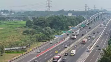 Libur Panjang Hari Raya Waisak 2026: Volume Kendaraan di Tol Layang MBZ Melonjak 30 Persen