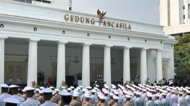 Presiden Prabowo Pimpin Upacara Hari Lahir Pancasila, Dihadiri JK hingga Megawati