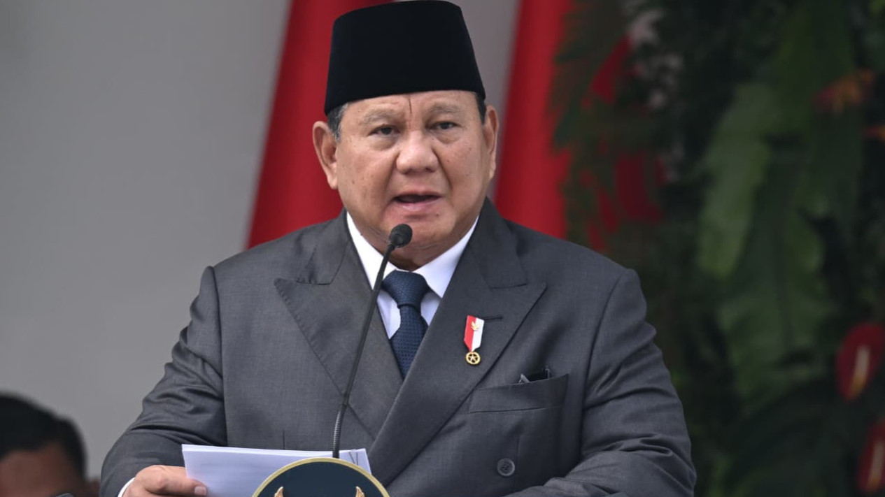 Prabowo: Dunia Pernah Ragukan Indonesia Bertahan, 81 Tahun Pancasila Buktikan Bangsa Ini Tetap Utuh
            - galeri foto
