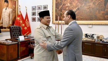 Prabowo Terima Pesan Khusus Emir Qatar di Istana Merdeka, Bahas Kerja Sama Pertahanan