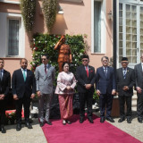 KBRI Roma Peringati Hari Lahir Pancasila dan Resmikan Patung Presiden Soekarno