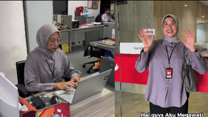 Tak Kunjung Berangkat ke Korea, Megawati Hangestri Malah Jadi Karyawan Kantoran