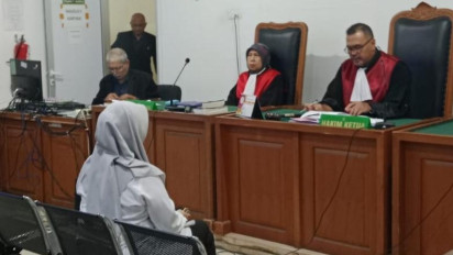 Kembalikan Kerugian Negara Rp325 Juta, Mantan Bendahara PMI di Vonis 1 Tahun Dipenjara