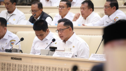 Rapat Bersama DPR RI, Mendagri Tito Karnavian Beberkan Strategi Khusus agar BUMD Lebih Sehat dan Produktif