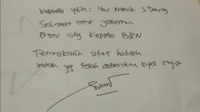 Lewat Unggahan Surat Eks Pimpinan BGN Singgung Nanik S Deyang: Hadiah Indah yang Diberikan Kepada Saya