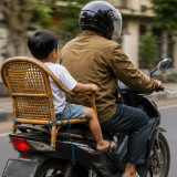 Bahaya Membonceng Anak dengan Kursi Rotan di Motor, Orang Tua Wajib Tahu Risiko yang Mengintai
