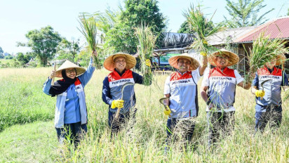 Wujud Keberhasilan Swasembada Pangan dan Energi, Komisaris Pertamina Apresiasi Program TJSL Uma Palak Lestari