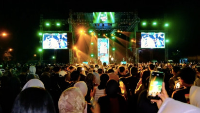 tvOne Bestieval bersama Sukun Special Baru Guncang Purwokerto, NDX AKA Bikin Ribuan Penonton Bergoyang