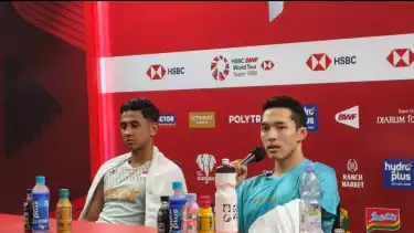 ‎Singkirkan Alwi Farhan di Indonesia Open 2026, Jonatan Christie Akui Sempat Kesulitan Hadapi Juniornya