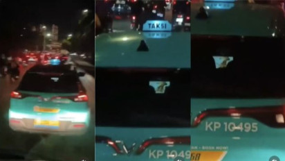 Heboh Sopir Taksi 'Hijau' Green SM Nonton Video Syur Saat Nyetir
