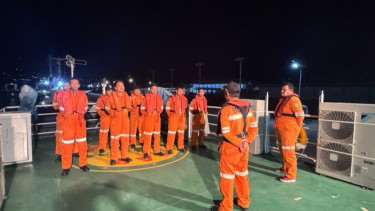 Kapal KM Jolor Mati Mesin di Perairan Taliabu Malut, Tim SAR Terjunkan KN SAR Bhisma untuk Lakukan Pencarian