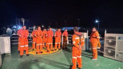 Kapal KM Jolor Mati Mesin di Perairan Taliabu Malut, Tim SAR Terjunkan KN SAR Bhisma untuk Lakukan Pencarian