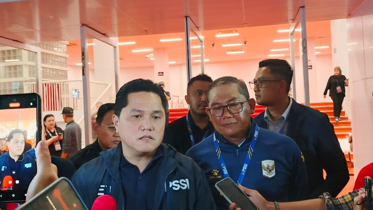 Erick Thohir Langsung Kasih Mandat Khusus untuk Timnas Indonesia Usai Hajar Oman 3-0: Jaga Tren Positif Lawan Mozambik
            - galeri foto