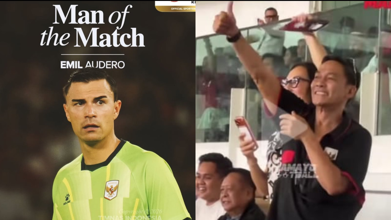 Ekspresi Ayah Emil Audero saat Anaknya Gagalkan Penalti Oman Jadi Sorotan, Warganet: Wajar Dulu Jual Mahal
            - galeri foto