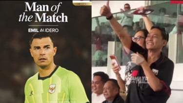 Ekspresi Ayah Emil Audero saat Anaknya Gagalkan Penalti Oman Jadi Sorotan, Warganet: Wajar Dulu Jual Mahal