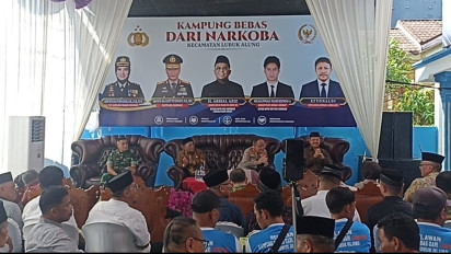 Lawan Narkoba dari Akar Rumput: Kampung Bebas Narkoba di Padang Pariaman Diresmikan Arisal Aziz