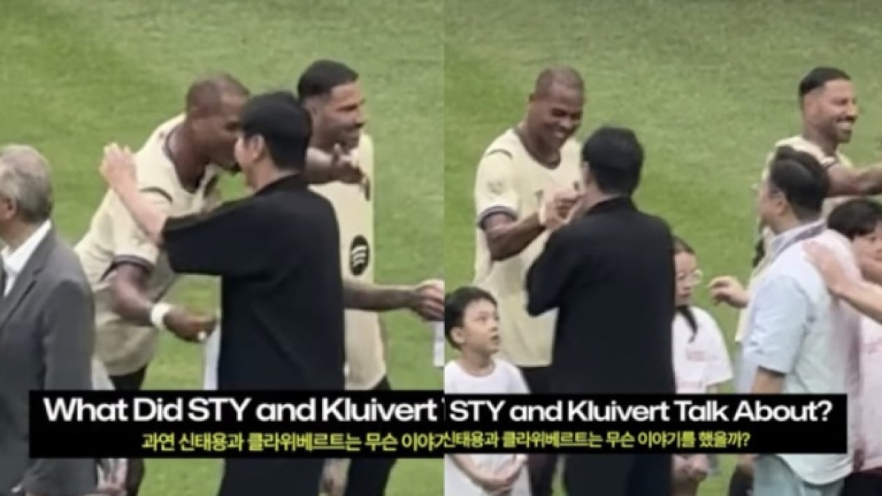Isi Obrolan Shin Tae-yong dan Patrick Kluivert Dua Mantan Pelatih Timnas Indonesia Bertemu di Korea Selatan
            - galeri foto