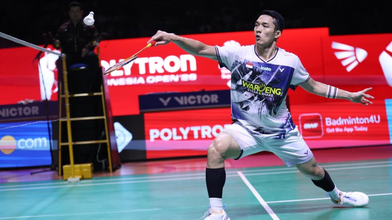Hasil Final Indonesia Open 2026: Jonatan Christie Runner-up Usai Terbantai Lewat Skor Afrika
            - galeri foto