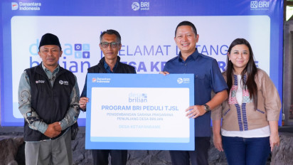 Dorong Pengembangan Wisata dan Edukasi Berbasis Masyarakat, BRI Peduli Salurkan Bantuan untuk Desa Ketapanrame