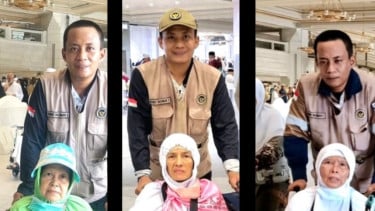 Kisah Petugas Haji Dorong 25 Jemaah Lansia dan Risti Jalani Tawaf Ifadah dan Sa’i