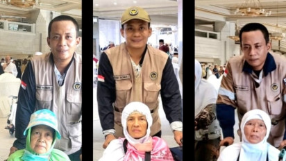 Kisah Petugas Haji Dorong 25 Jemaah Lansia dan Risti Jalani Tawaf Ifadah dan Sa’i