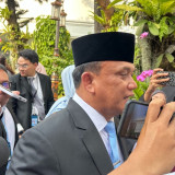 Tiba di Istana untuk Dilantik, Trenggono Akui Sudah Lapor Prabowo Mundur dari TNI