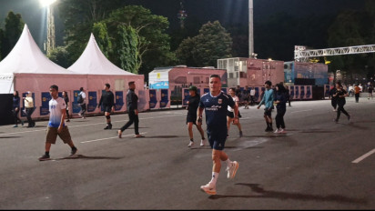 John Herdman Pilih Langsung Lari Malam di Kawasan GBK Usai Hadiri Sesi Konferensi Pers Jelang Hadapi Mozambik