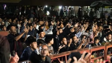 Tabligh Akbar 100 Tahun Gontor Dipadati Ribuan Jemaah Tadi Malam